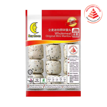 Mantou - Wholemeal Plain New Moon (12's) HCS