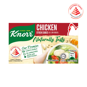Cube - Chicken No Added MSG Cube Knorr (60g) HCS