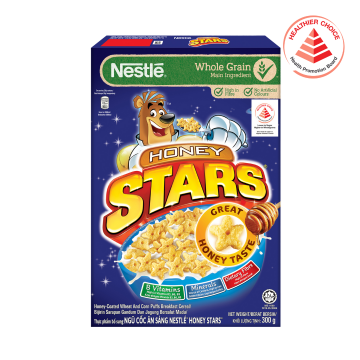 Cereal - Wholegrain Honey Stars Nestle (300g) HCS
