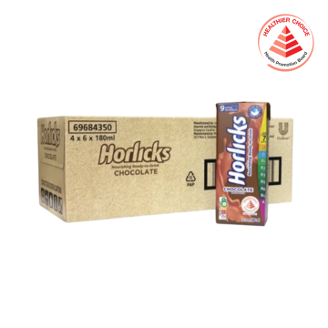 Horlicks Chocolate RTD Packet Drinks 180ml (24's) HCS