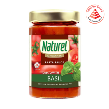 Pasta Sauce - Organic Tomato With Basil Pasta Naturel (340g) HCS