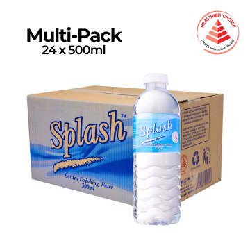 Beverages - Mineral Water 500ml Splash (24's) HCS