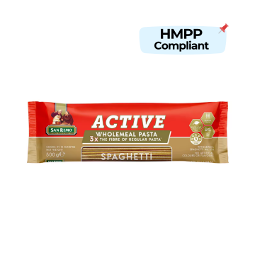 Pasta - Wholemeal Spaghetti San Remo (500g) HMPP Compliant