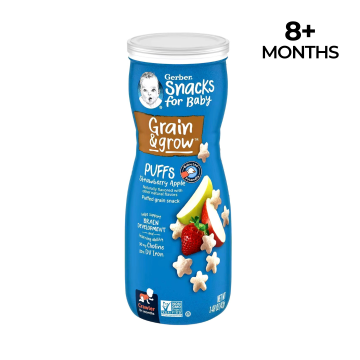 Baby Puff - Gerber Baby Puff Strawberry & Apple 8M+ (42g)
