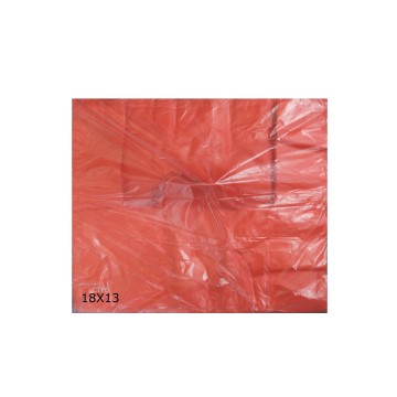 PLASTIC BAG - LARGE RED (18X13)