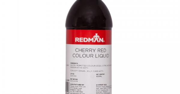 Redman Color Colouring Liquid - Cherry Red Redman (500ml)